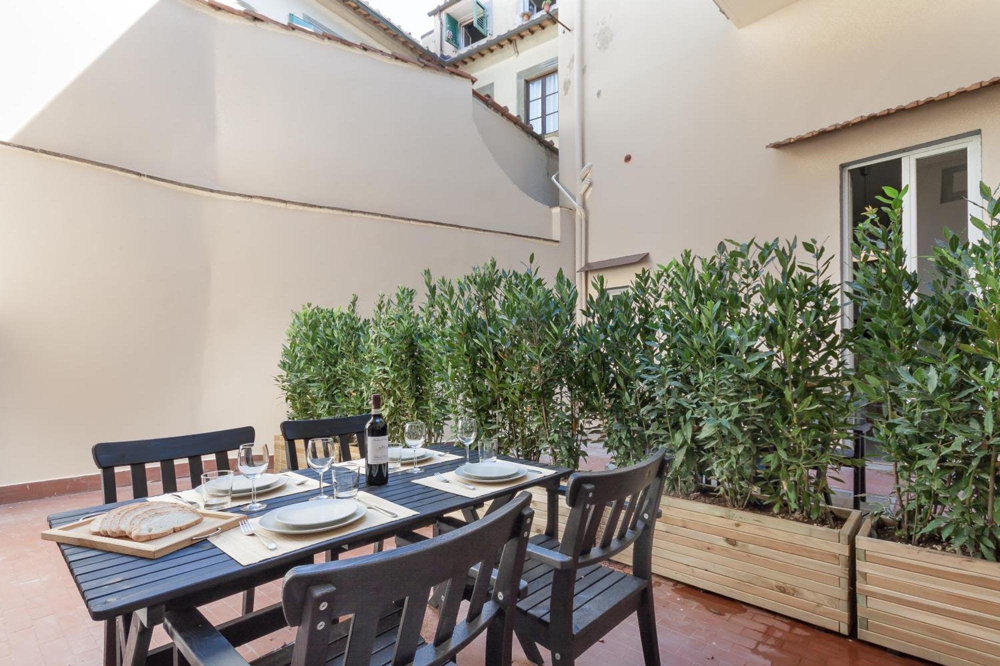 Apartments Florence-Taddea Terrace Buitenkant foto